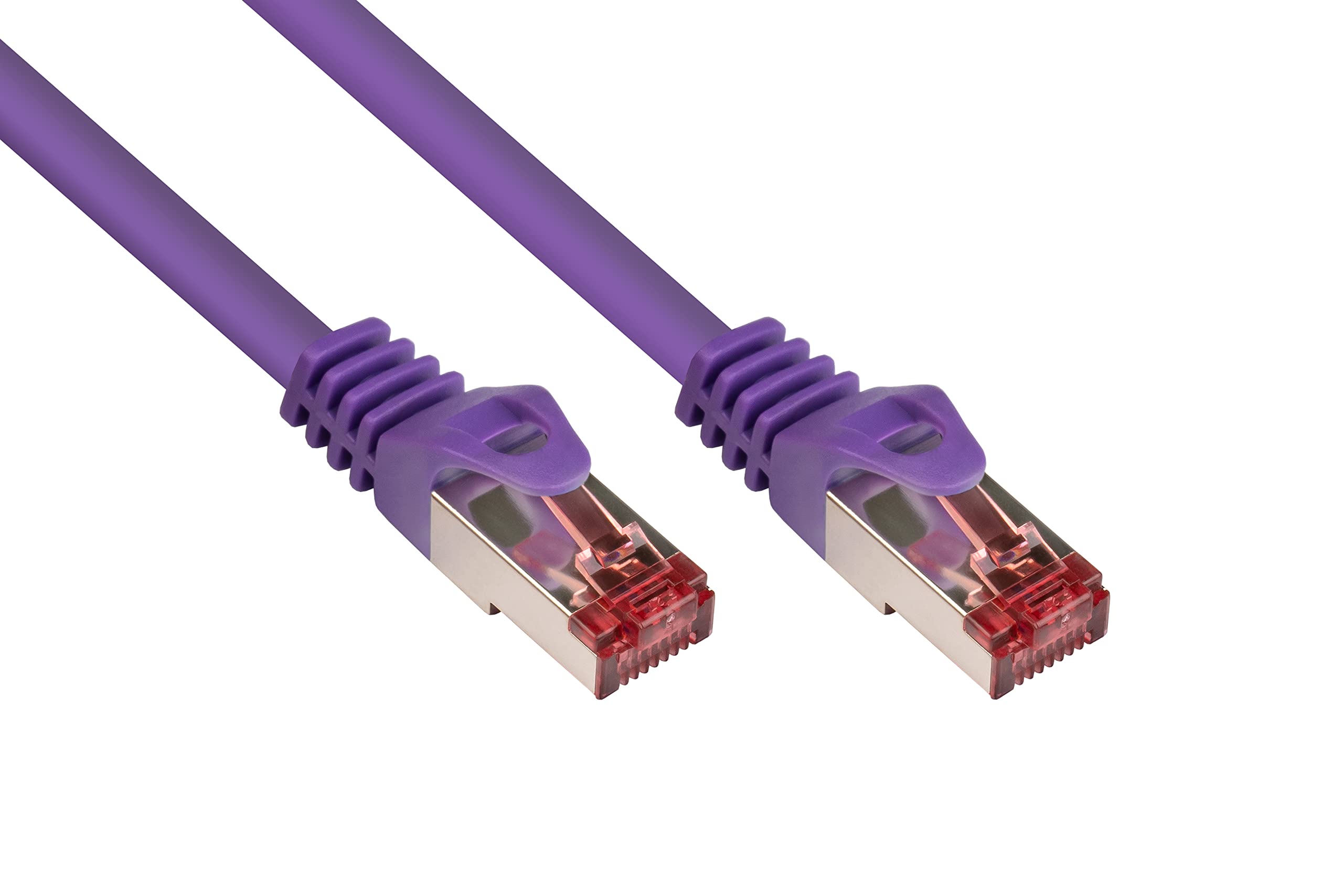 Good Connections Alcasa 25m Cat6 S/FTP networking cable S/FTP (S-STP) Violet - Alcasa 25m Cat6 S/FTP, 25 m, Cat6, S/FTP (S-STP), RJ-45, RJ-45, Violet