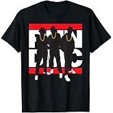 Run DMC Official Silhouette Band T-Shirt Small