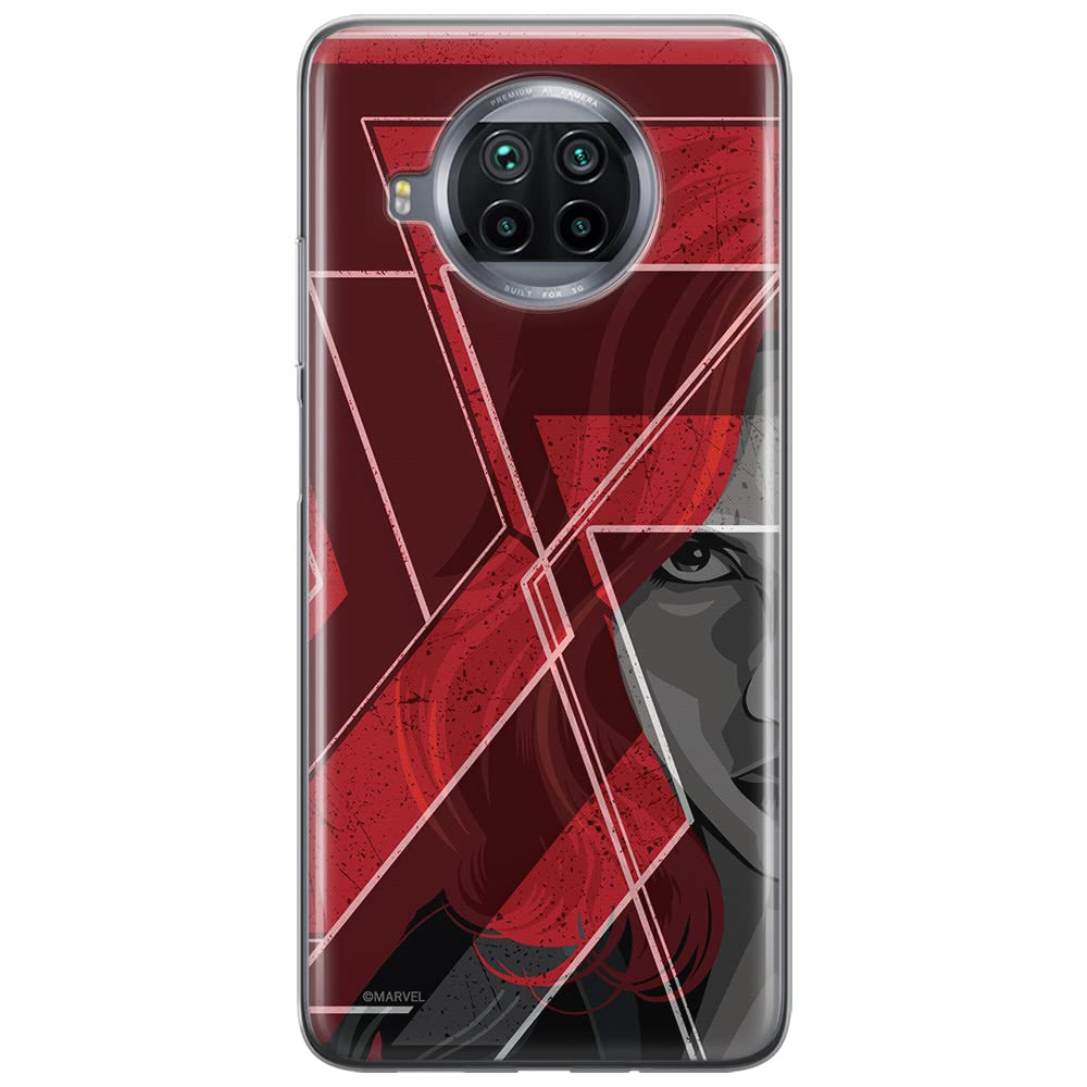 ERT GROUP mobile phone case for Xiaomi MI 10T LITE/REDMI NOTE 9 PRO 5G original and officially Licensed Marvel pattern Black Widow 002 adapted to the shape of the mobile phone, case made of TPU — image 1