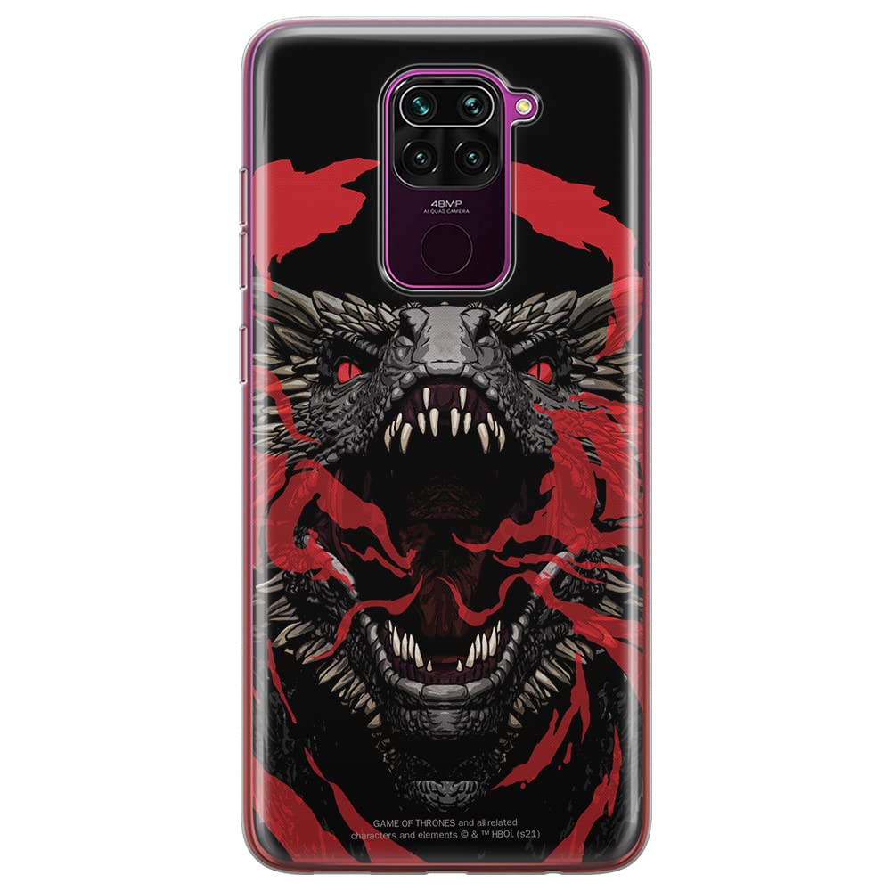 ERT GROUP mobile phone case for Xiaomi REDMI NOTE 9 original and officially Licensed Game of Thrones pattern 004 optimally adapted to the shape of the mobile phone, case made of TPU — image 1