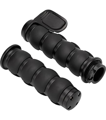 1pair 7/8" Handlebar Grips Motorcycle Universal purple Rubber Motorbike