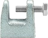 QWORK 12pc Galvanized Steel Beam Clamp M8 8mm for Bridge Construction view 2