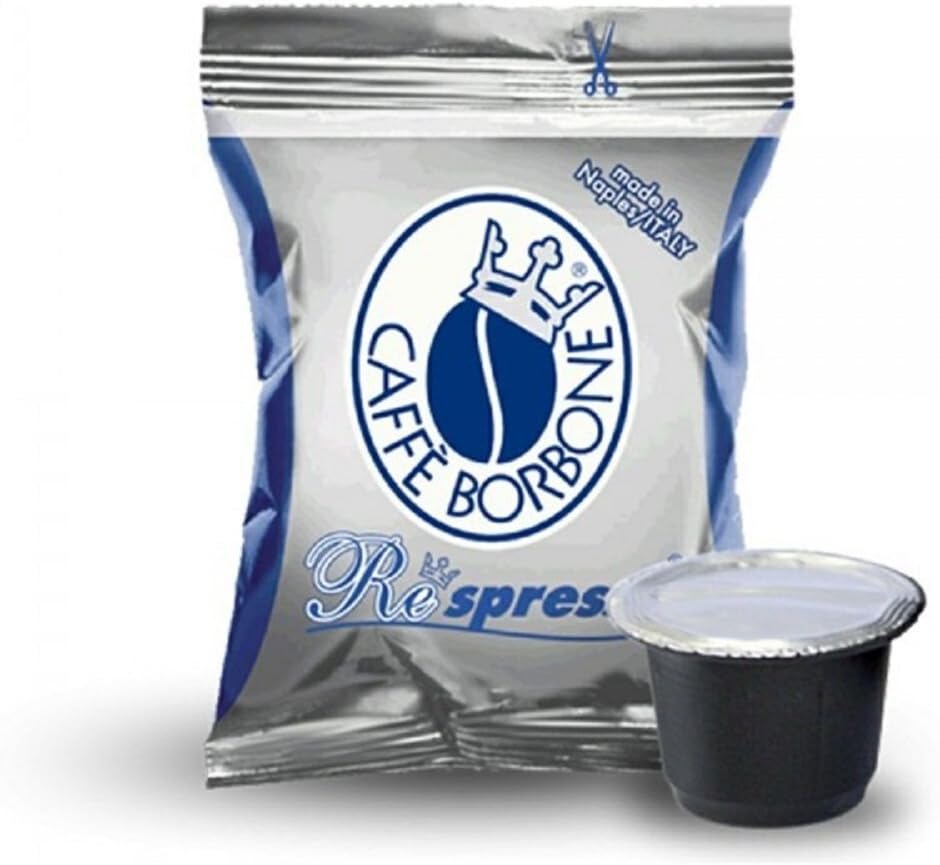 Borbone 400 Respresso Coffee Capsules Blue Blend, Compatible with Nespresso