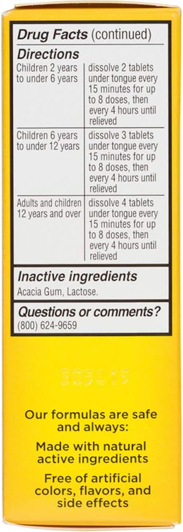 Cold Medicine with Zinc for Kids Ages 2+, Hyland's 4 Kids Sniffles n' Sneezes Tablets, Decongestant, Headache and Sinus Relief, Natural Treatment for Allergy and Common Cold Symptoms, 125 Count: Beauty