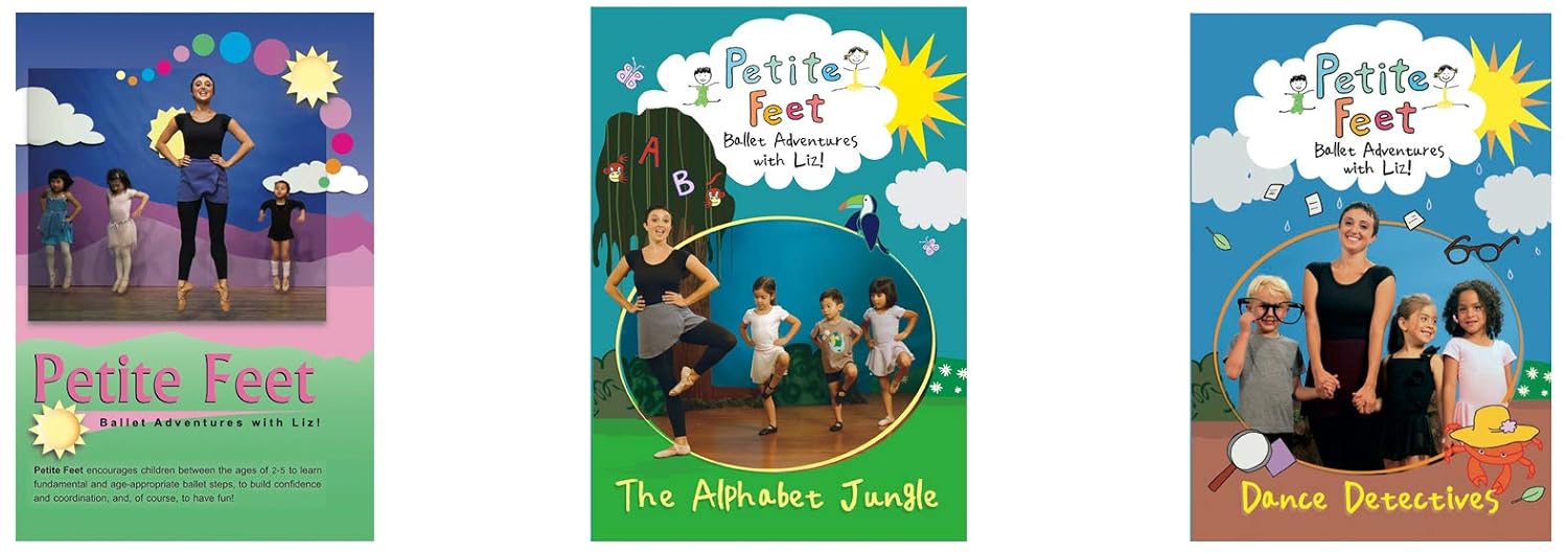 Petite Feet: Ballet Adventures with Liz Triple Feeture - 3 Pack