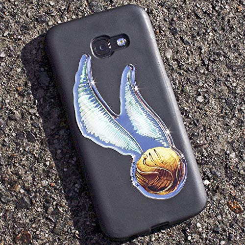 Fan Emblems Harry Potter Car Decal, Quidditch Golden Snitch Domed Chrome Finish Automotive Sticker Emblem, Easily Applies to Most Smooth Surfaces - Vehicles, Laptops, Cellphones, Windows, etc.