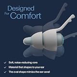 Alpine SleepDeep M/L Ear Plugs for Sleep - 3D Oval, Soft, Reusable, Noise view 3