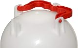 Supa Deluxe 12L Poultry Drinker Heavy Duty Large Water Feeder Made UK view 4