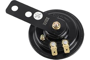 Eacam Mini 71mm Super Loud Electric Metal Horn Water Proof 12V 105db Universal Motorcycle