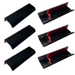 SiLnmLih 6 Pack Adhesive Edge Finger Tab Pull Self