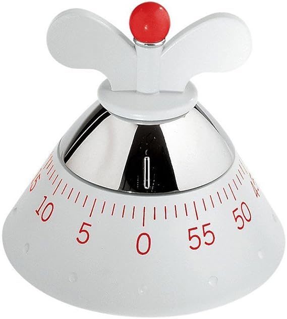 Alessi A09 WI Kitchen Timer Contaminuti in resina termoplastica