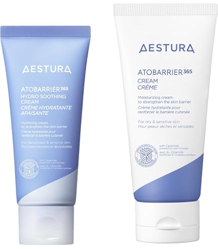 Amazon.com: AESTURA ATOBARRIER365 Hydro Soothing Cream + Serum