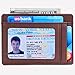 Slim Wallet RFID Front Pocket Wallet Minimalist Secure Thin Credit Card Holder,Coffee,One Size