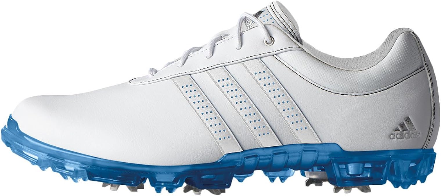 Adidas Adipure Flex Wd, Men's Golf Shoes, White (White/Joy Blue /Joy