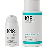 K18 Hair Repair Kit - Hair Mask (15ml) and Detox Shampoo (8.5 oz)