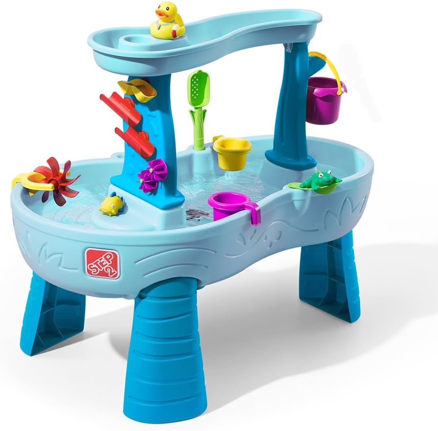 step2 summer showers splash play water table