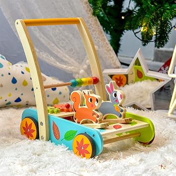 cossy wooden baby walker