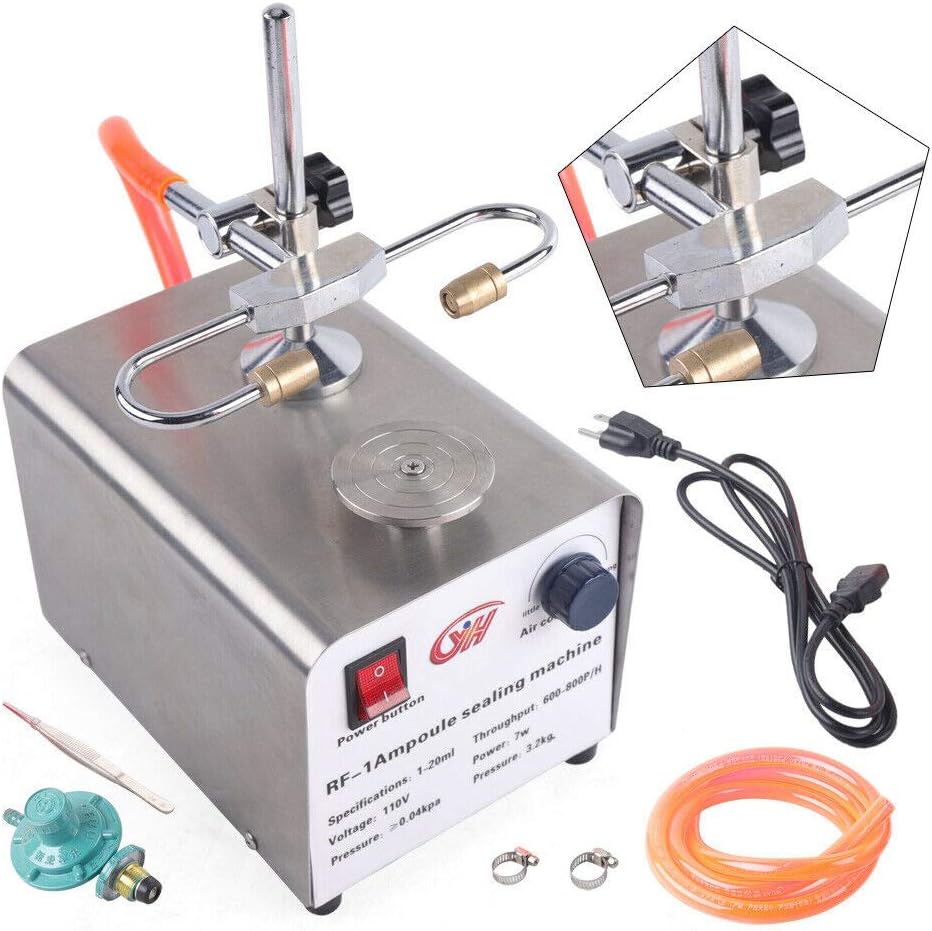 Manual Ampoule Sealing Machine Laboratory RF1A Ampoule Sealer