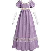 NSPSTT Purple Regency Dresses for Women Ball Gown Dress Renaissance Victorian Costume