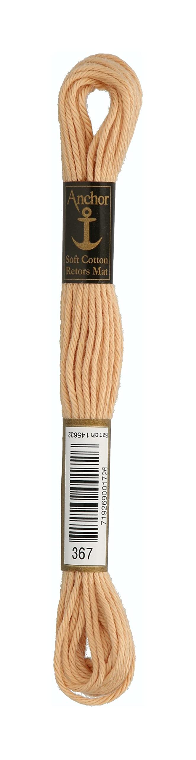 ANCHOR Matt Embroidery Thread, Running Length: 10M brandy Embroidery Threads