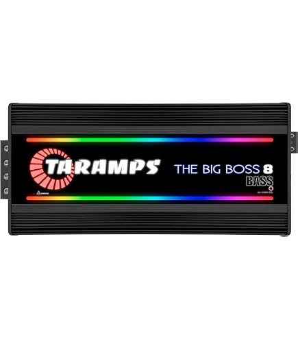 Amazon.com: Taramps The Big Boss 5 Bass Black Monoblock RGB