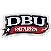 Rico Industries NCAA Dallas Baptist Patriots Shape Cut Pennant - Home and Living Room Décor - Soft Felt EZ to Hang