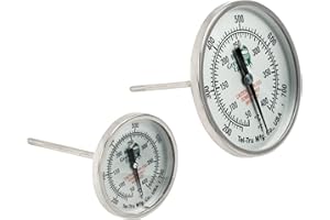 Tel-Tru Large dial Temp Gauge for Big Green Egg