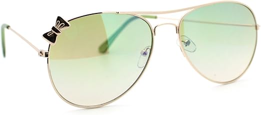 Amazon.com: Ribbon Aviator Sunglasses 