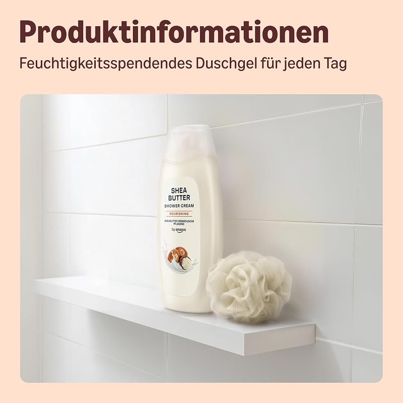 Duschcreme Sheabutter, 2 x 500 ml
