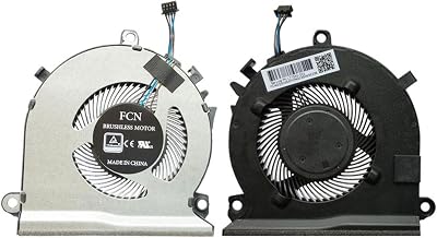 Fleshy Leaf 2Pcs CPU Cooling Fan for HP Pavilion Gaming 15-EC 16-A L77560-001
