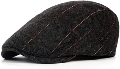 2019 Autumn Winter Men Cap Hats Berets British Western Style Wool