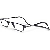 Clic Magnetic Reading Glasses - Original Long (M-L) - Rigid Headband | Neck Hanging Readers, Front Connect Design, Adjustable Temples, Secure Fit, Durable Frame
