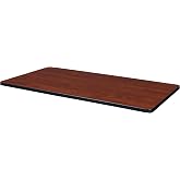 Regency 48 x 24 in Rectangle Laminate Double Sided Table Top- Cherry or Maple