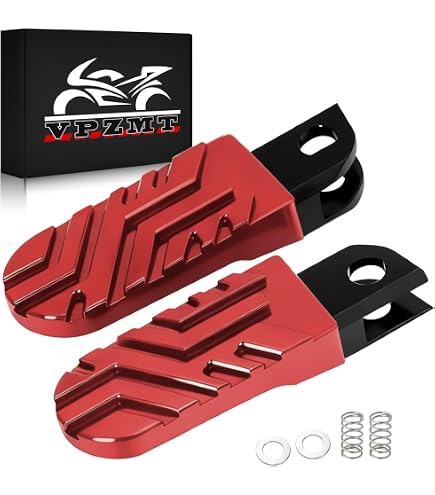 Amazon.com: Majemos Motorcycle Rear Foot Pegs Compatible With