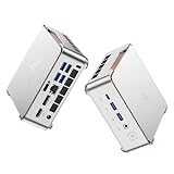 KAMRUI P2 Small PC, Ryzen Embedded R2544(Beat R5 3500U/R3 4300U/N150/i3 10110U,Up to 3.7GHz), Mini Computer 16GB DDR4 512GB SSD, Samll Desktop Pc Dual 4K, Ethernet, WiFi, BT, Business, Office, Home