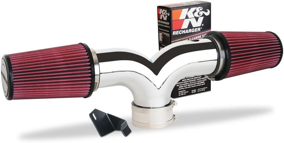 Corvette Dual Air Intake System - Chrome : C5