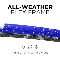ClixWipers 26" + 20" (Set of 2) Blue All Weather