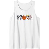 Naruto Shippuden 5 Chibi Group Anime Tank Top