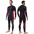 Seaskin Wetsuits for Men Women 3mm Front Zip Full Wetsuit
