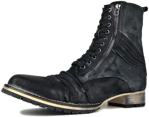 pointed toe combat boots