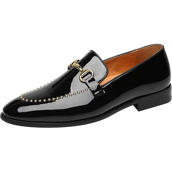 Thom McAn Paxton Patent Leather Tasseled Loafer Dress Shoe Amazon.com | Yuizko Men main image 4