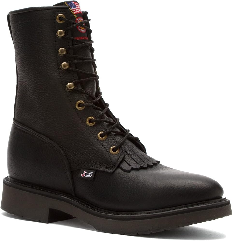 justin soft toe work boots