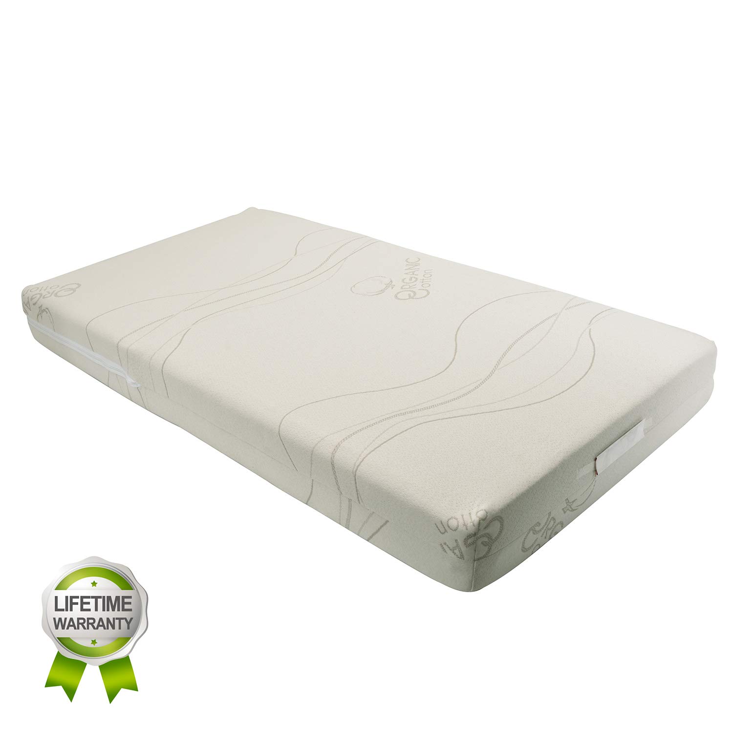 Wonder Dream Baby Crib Mattress and Toddler Mattress, Organic Cotton, 100% Breathable, Non...