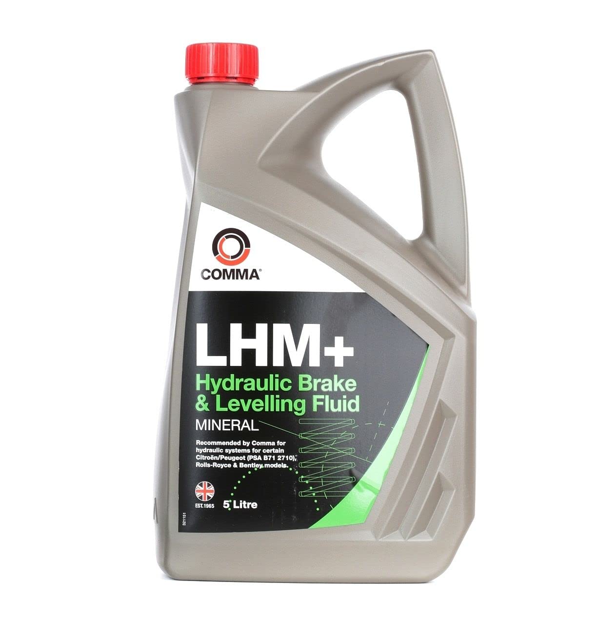 Comma LHM5L 5L Hydraulic Fluid