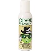 Odor Assassin Odor Control Spray, LEMON &amp; LIME scent, Pack of 3