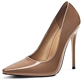 Elisabet Tang High Heels, Women Pumps Pointed Toe Stilettos 4.7 inch/12cm Sexy Heels Party Shoes