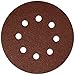 Bosch SR5R082 25-Piece 80 Grit 5 In. 8 Hole Hook-And-Loop Sanding Discs