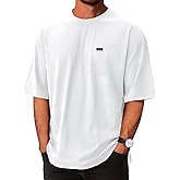 YawYews Mens Athletic Oversized Tshirts Lightweight Moisture Wicking Quick Dry Workout Tee with Pocket