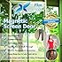Flux Phenom Reinforced Magnetic Screen Door, Fits Door Up To 38 x 82-Inch