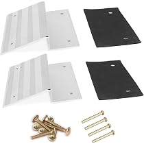 Aluminum Ramp Brackets With Rubber Feet DIY Kit CYEAH Truck Loading ...